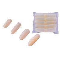 鈴木ラテックス 指サック １０個入 アメ色 中 U-B16（10セット）