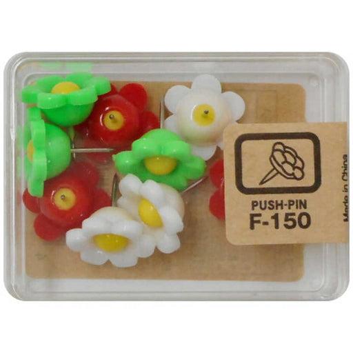 ベロス フラワー画鋲 F-150 4976512203115（5セット）