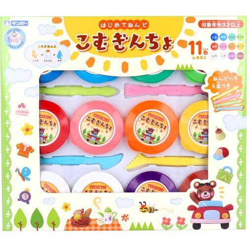 銀鳥産業 こむぎんちょ１１色セッ A-KGN12ZR　4973107041862（10セット）