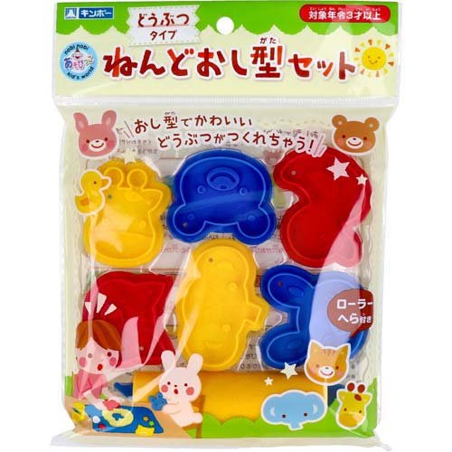 銀鳥産業 ネンド押し型ドウブツタイプ A-NODFR 4973107880065（10セット）