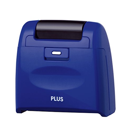 プラス 個人情報保護スタンプ ローラーケシポンワイド IS-510CM 38-132 ブルー（10セット）