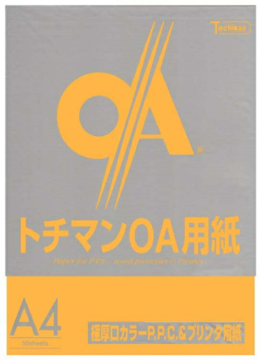 SAKAEテクニカルペーパー 極厚口カラーPPC A4 十千万 LPP-A4-O ＳＡＫＡＥテクニカル LPP-A4-O　4909171564051（10セット）