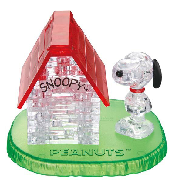 ビバリー クリスタルパズルスヌーピーハウス 50154　4977524483809（10セット）