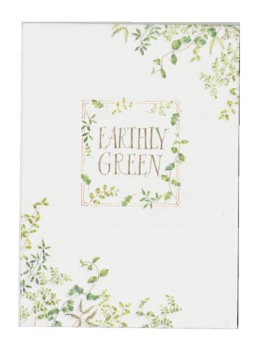 エヌビー ＥＡ便箋Ｂ６グリーン ３０３０４０２（10セット）