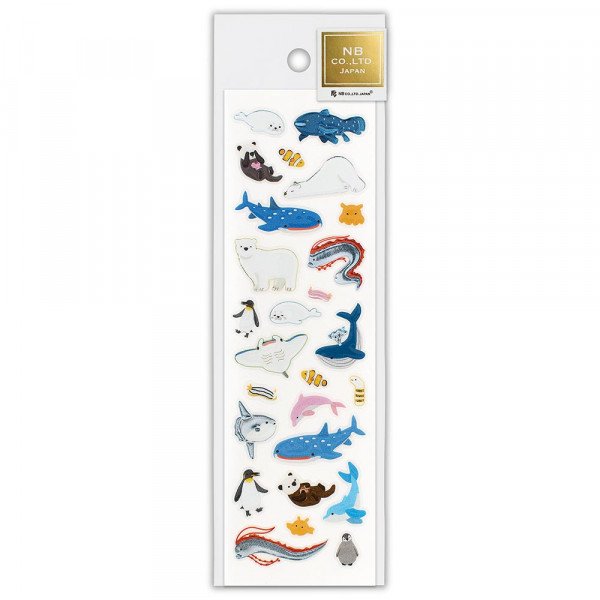 エヌビー ビジュシール海の生き物 3014154 4909510191719（10セット）