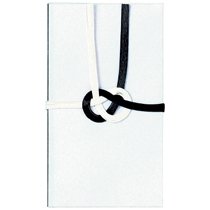 黒白七本 金封 ／奉書紙（再生） 中袋付き 品番：ｷ93 注文番号：51005177 メーカー：赤城（10セット）