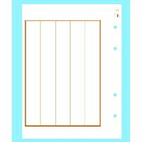 赤城 芳名録 替え紙 5行罫 20枚入り ホ1108（10セット）
