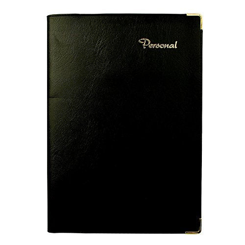 アピカ パーソナル カバーノート NY24K A5 黒 7mm横罫（10セット）