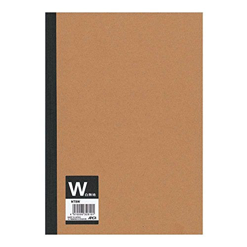 アピカ 無地表紙ノート NT8W 白無地 B5（10セット）