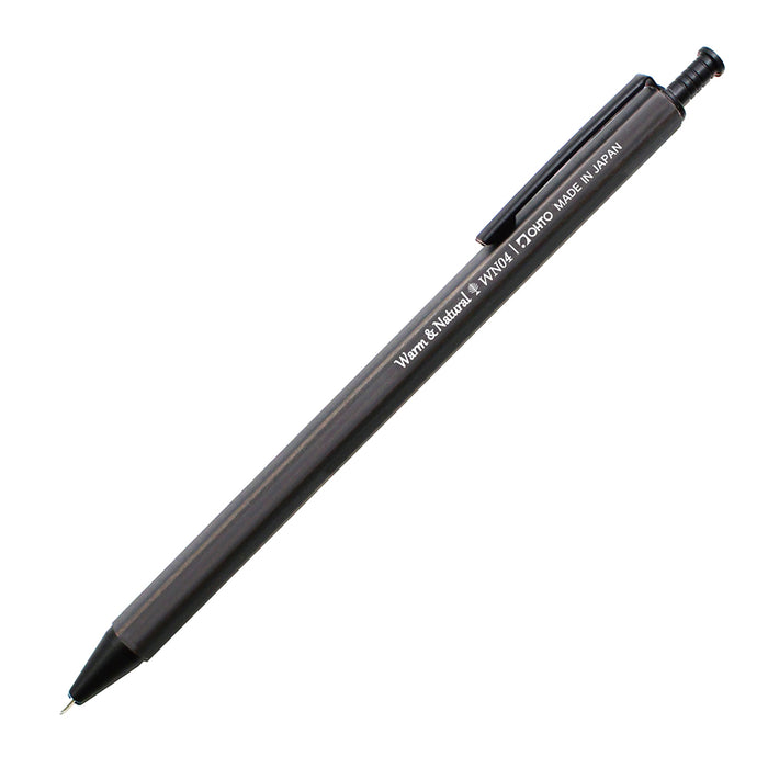 オート　木軸ボールペンＷＮ０４  WN04-G4-BK 4971516032105（5セット）