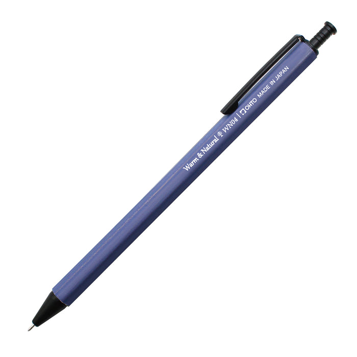 オート　木軸ボールペンＷＮ０４  WN04-G4-BL 4971516032112（5セット）