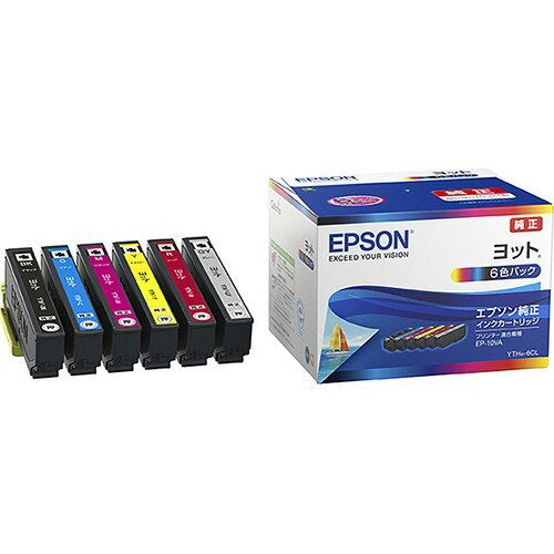 ＥＰＳＯＮ インクカートリッジ（６色セット） YTH-6CL　4988617228542（10セット）