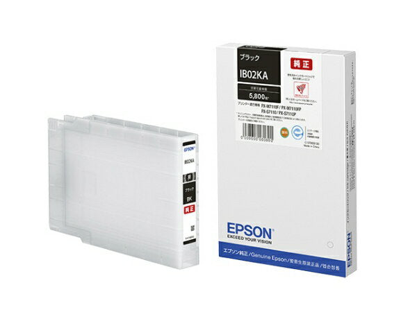 ＥＰＳＯＮ インクカートリッジブラック標準サ IB02KA 4988617320864（10セット）