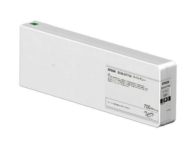 ＥＰＳＯＮ インクカートリッジライトグレー SC9LGY70A　4988617476301（10セット）