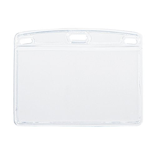 オープン 名札用ケース ソフトヨコ名刺 NX-112（10セット）