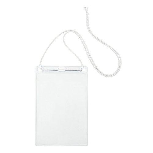 オープン 吊り下げ名札 ハガキ用 白 NL-13-WH（10セット）