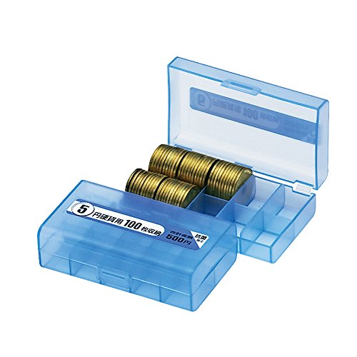 オープン コインケース（100枚収納）5円硬貨用 M-5W（10セット）