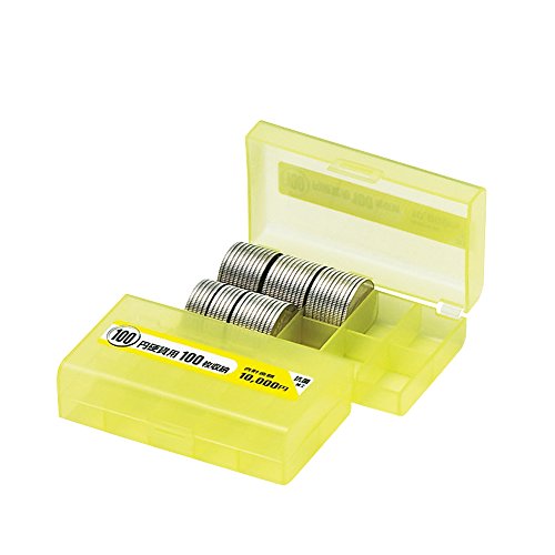オープン コインケース（100枚収納）100円硬貨用 M-100W（10セット）