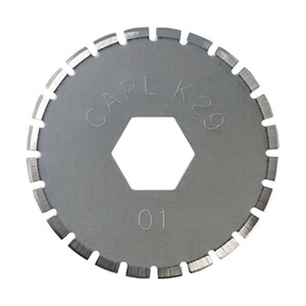 カール事務器 ディスクカッター替刃ミシン刃（10セット）