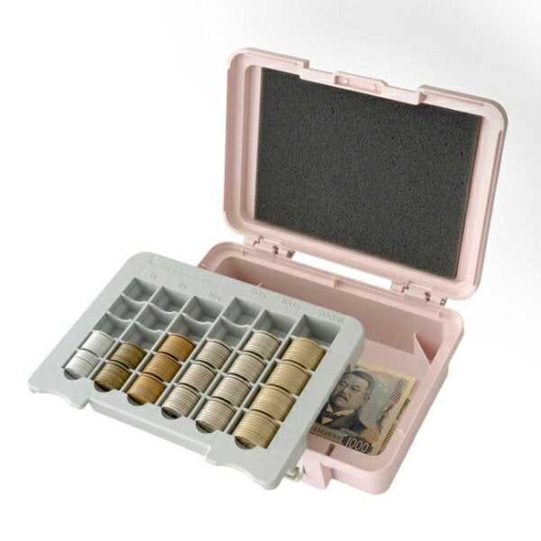 カール ポータブルキャッシュケースピンク CX-003-P 4971760002954