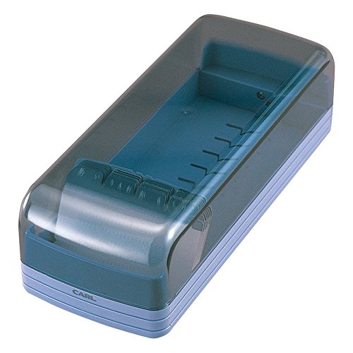 カール事務器 名刺整理箱 800枚 ブルー No.870E-B（10セット）
