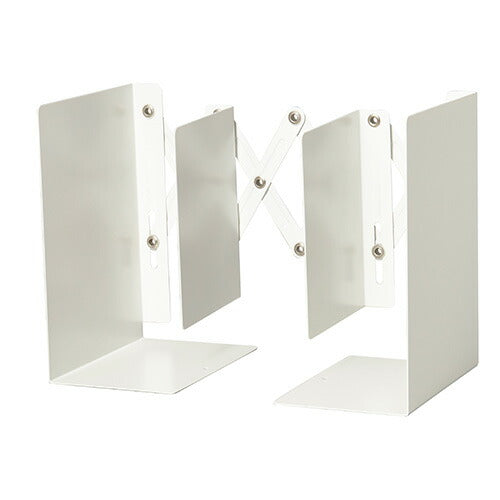 カール ブックエンド ALB-5 ホワイト カール ALB-55-W　4971760001292（10セット）