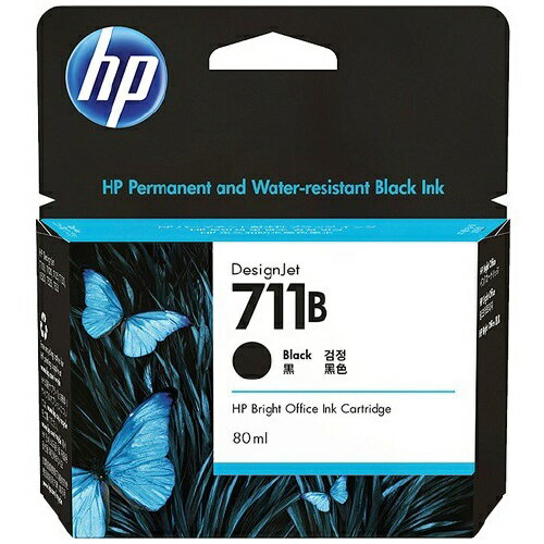 ＨＰ ＨＰ７１１Ｂインクカートリッジブラック 3WX01A　194850177798