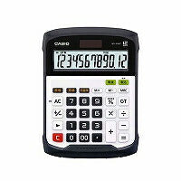 カシオ 防水 防塵電卓 WD-320MT-N デスクタイプ 12桁（10セット）