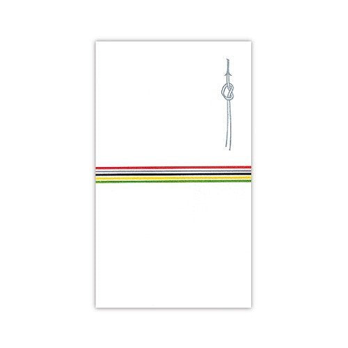 うずまき 円型 柾のし袋 五色水引 10枚入 ﾉ-3104（10セット）