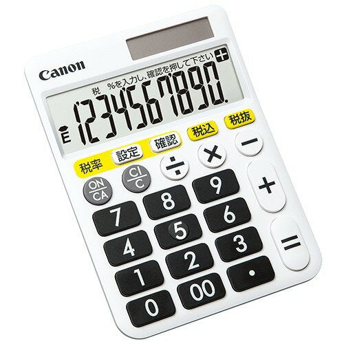 キヤノン １０桁クッキリハッキリ電卓 HF1000TSOB 4549292046977（10セット）