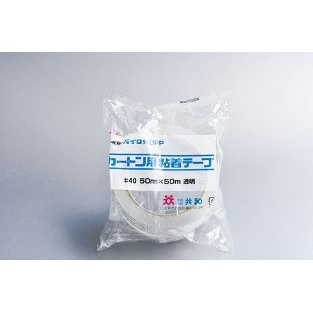 パイロン ＯＰＰカートンテープＮＯ．４０透明 HS-C0500EA（10セット）
