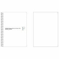 キョクトウ Wリングノート F.O.B COOP ホワイト A5 無地 PTW03A5W（10セット）