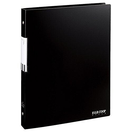 キョクトウ バインダー F.O.B COOP ブラック A4 30穴 LN40K（10セット）