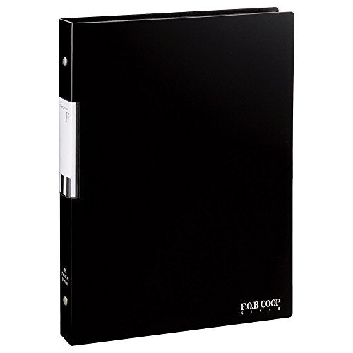 キョクトウ バインダー F.O.B COOP ブラック B5 26穴 LN41K（10セット）
