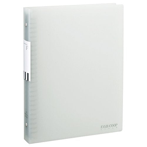 キョクトウ バインダー F.O.B COOP クリア B5 26穴 LN41T（10セット）