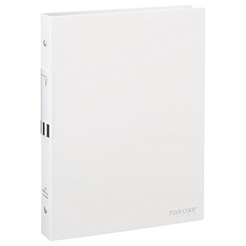 キョクトウ バインダー F.O.B COOP ホワイト B5 26穴 LN41W（10セット）