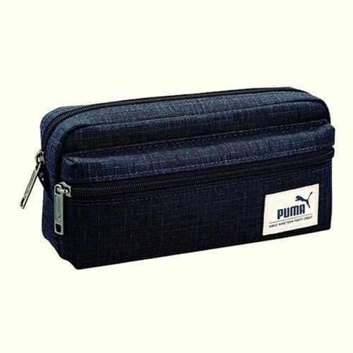 クツワ クロスダブルペンケース（ネイビー） PM159NB（10セット）