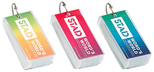 クツワ STAD 単語カード カバー付 SC210（10セット）