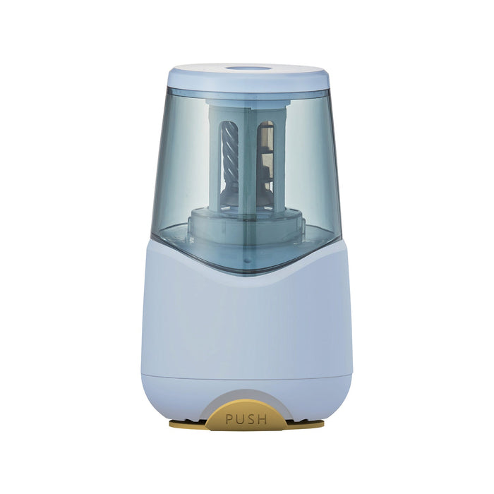 充電式鉛筆けずり RS038BL クツワ アイスブルー RS038BL　4901478176647（10セット）