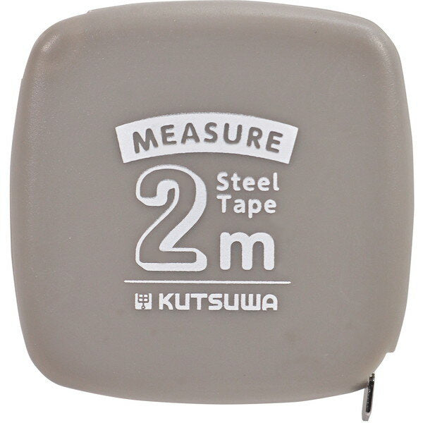 クツワ 超薄型メジャー２Ｍグレー MJ005GY　4901478186288（10セット）