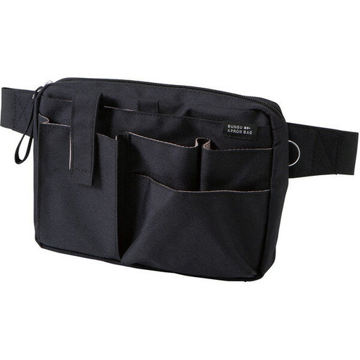 クツワ 文具エプロンバッグマチ付 BE020BK　4901478190452
