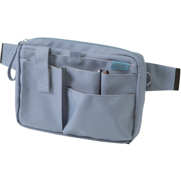 クツワ 文具エプロンバッグマチ付 BE020BL　4901478190476（10セット）