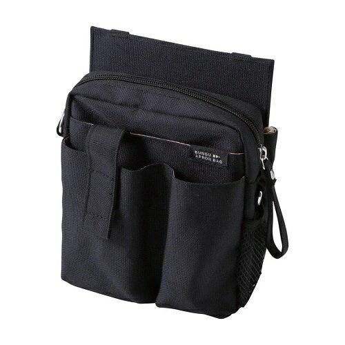 クツワ 文具エプロンバッグホルダー BE022BK　4901478190537