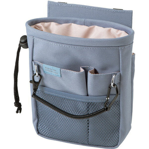 クツワ 文具エプロンバッグ巾着 BE024BL　4901478190636（10セット）