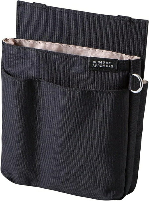 クツワ 文具エプロンバッグ薄マチ BE025BK　4901478190650