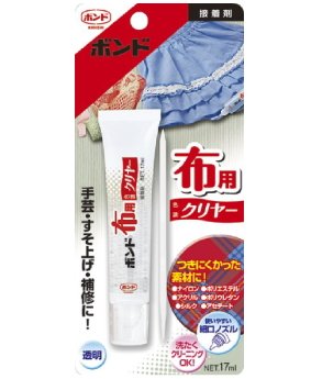 ボンド 布用 クリヤー 17ml #05324（10セット）