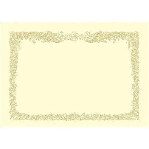 タカ印 OA賞状用紙 10-1157 縦書き クリーム ケント紙 B5 100枚入（10セット）