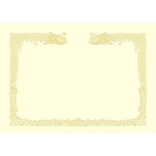 タカ印 賞状用紙 クリーム縦 10-1487 A3（10セット）