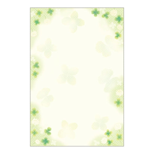 タカ印 和用紙白つめ草ハガキ 4-1116 4974268220769（5セット）