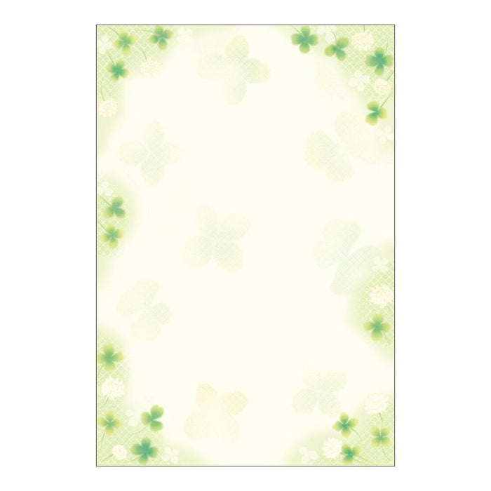 タカ印 和用紙白つめ草ハガキ 4-1116 4974268220769（5セット）